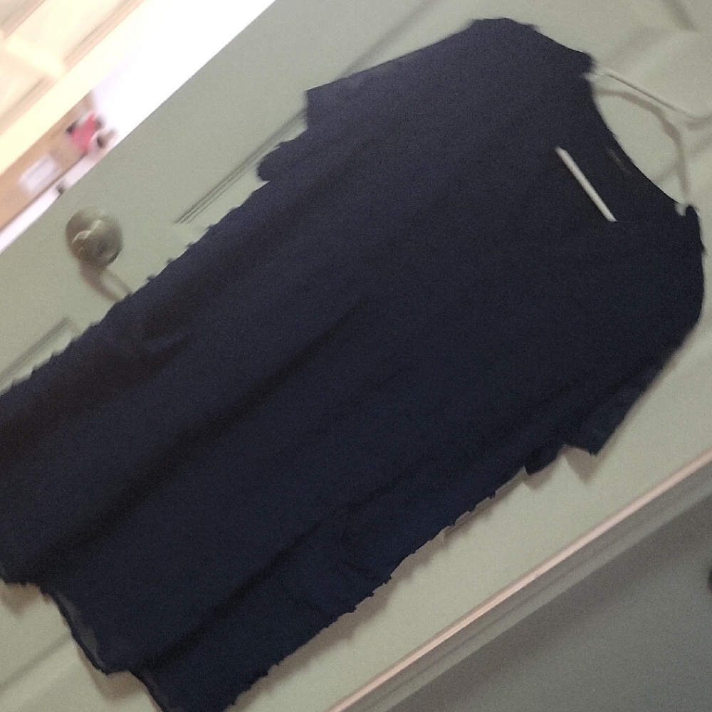 Elegant Navy Midi Dress